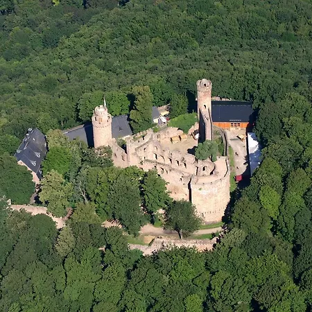 Schloss Auerbach Kleine Ferienwohnung Bensheim Exterior foto