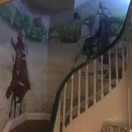 Schloss Auerbach Kleine Ferienwohnung Bensheim Exterior foto